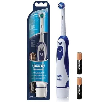 אורל בי מברשת שיניים על סוללות פאוור 400פרו אדונס סופט / Oral B Pro Advance Power 400