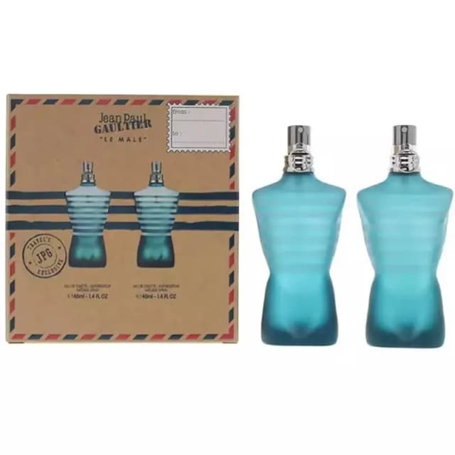 גאן פול גוטיה סט לה מאל (ג) אדט 2*40מל / Jean Paul Gaultier Set Le Male M Edt 2*40 Ml