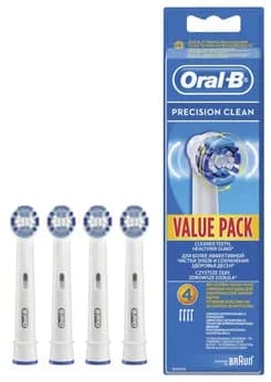 אורל בי רביעייה מילוי מב.שיניים חשמלית PRECISION / Oral B Pro Expert Brush- 4 Heads