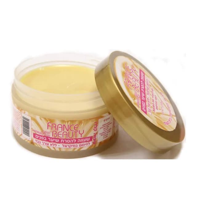 פראנס ביוטי שעווה למיקרוגל פנים דבש210גר / France Beauty Microwave Wax - Honey
