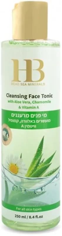 הלת אנד ביוטי מי פנים מועשר באלוורה ללא אלכוהול 250מל / Hb Dead Sea Minerals Peeling Soap 250ml