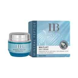 הלת אנד ביוטי קרם יום מינרל פפטיד 50מל / Hb Dead Sea Minerals Peptide Facial Cream 50ml