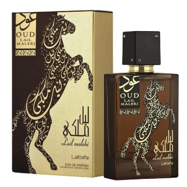 לטפה אוד לאיל מלקי (י) אדפ 100מל / Lattafa Oud Lail Maleki (u) Edp 100 Ml