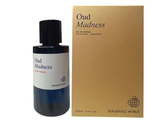 פראגרנס וורלד אוד מאדנס (י) אדפ 100מל / Fragrance World Oud Madness U Edp 100ml