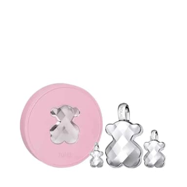טוז סט לאב מי סילבר (א) אדפ 90מל + 15מל + 4.5מל / Tous Set Love Me Silver (w) Edp 90 Ml+15ml+4.5ml