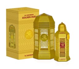אל הרמין גולדן אוד (א) אדפ 100מל / Al Haramain Golden Oud (w) Edp 100 Ml