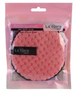 כרית ניקוי אקולוגית להסרת איפור / La Sera Dual Facial Cleansing Pad