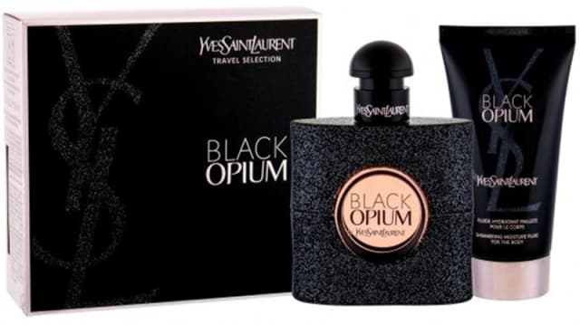 איב סאן לורן סט בלאק אופיום (א) אדפ 50מל + ק.גוף 50מל / Yves Saint Lauren Set Black Opium Ysl (w) Edp 50ml+bl 50ml