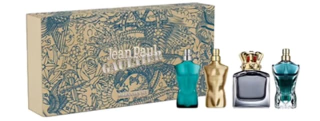 גאן פול גוטיה סט מיני לגברים אדפ 7מל 4*יח / Jean Paul Gaultier Set Miniatures (w) Edt 7ml *4psc La Male Scandal Le Male Elixir Beau