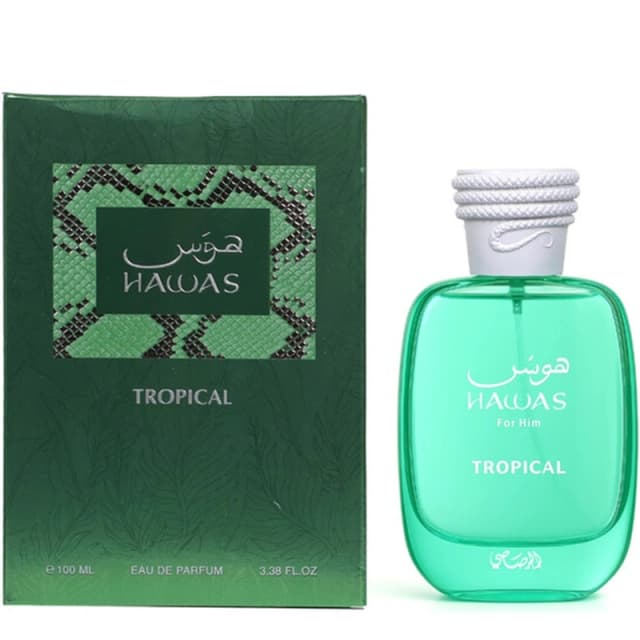 רסאסי הוואס טרופיקל פור הים (ג) אדפ 100מל / Rasasi Hawas Tropical For Him M Edp 100ml