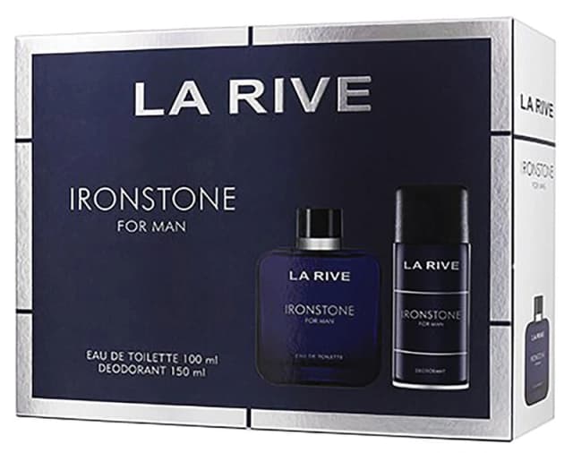 לה ריב סט IRONSTONE Mבושם + דאו / La Rive Set Ironstone Edt+deo
