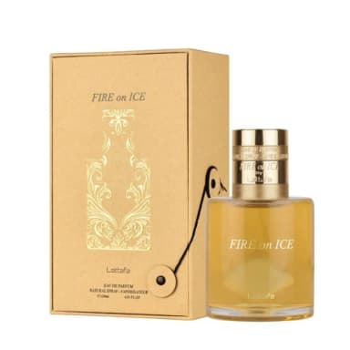 לטפה פייר און אייס (י) אדפ 100מל / Lattafa Fire On Ice (u) Edp 100ml