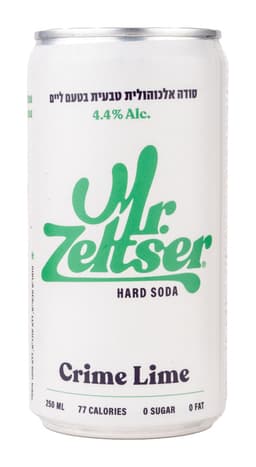 סודה אלכוהלית בטעם ליים 4.4%  330 מל