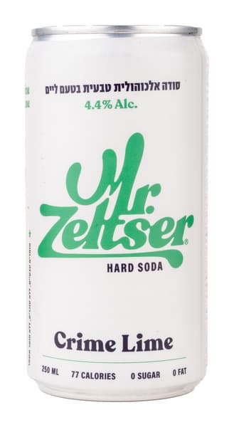 סודה אלכוהלית בטעם ליים 4.4%  330 מל