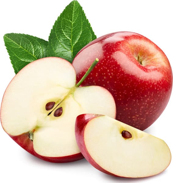 תפוח עץ אורגני אדום