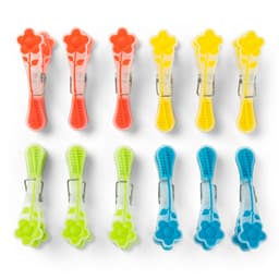 אטבי כביסה סיליקון 12 יח