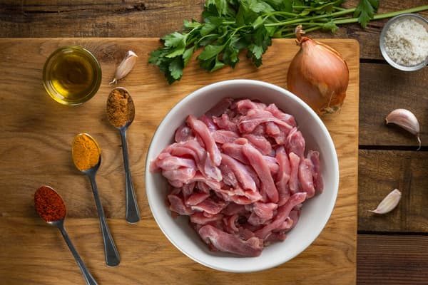 רצועות שוארמה  הודו**