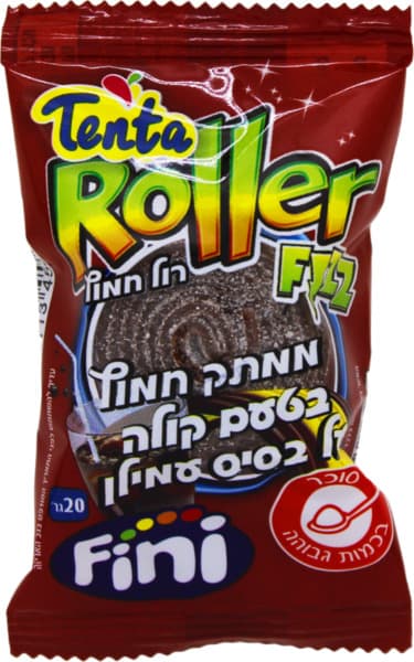 רול חמוץ בטעם קולה 20גר