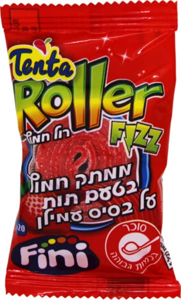 רול חמוץ בטעם תות 20גר