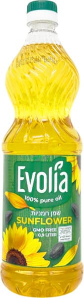 שמן חמניות  900מ"ל EVOLIA בד"ץ