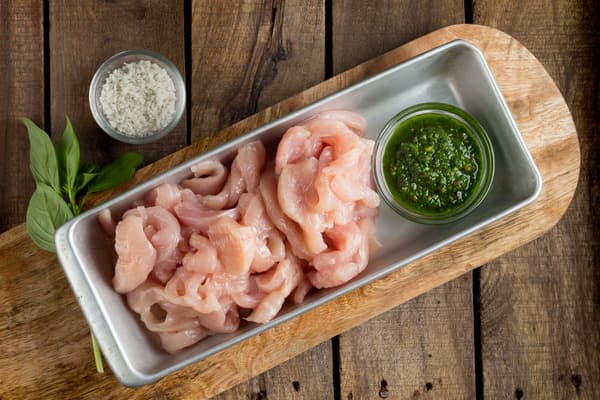 רצועות  חזה עוף  להקפצה/טחינה**