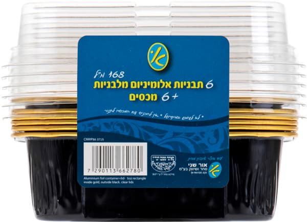 תבניות אלומיניום מלב