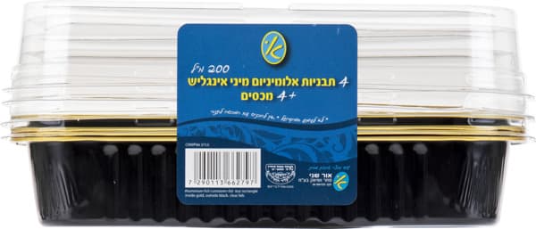 תבניות אלומיניום מינ
