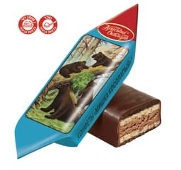 סוכריות וופל מצופה ש