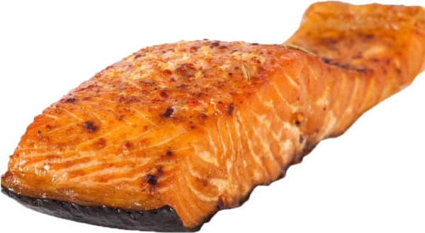 דג סלמון מעושן חם