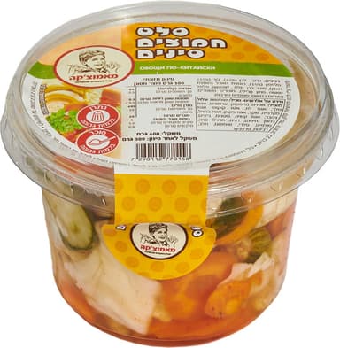 חמוצים סינים 400 גר
