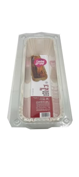 נייר אפיה למגש אינגליש  30 יח