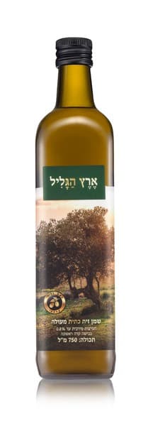 שמן זית כתית מעולה ( 750 מל) ארץ הגליל