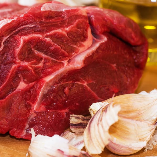 שריר כשר טרי אדום אדום