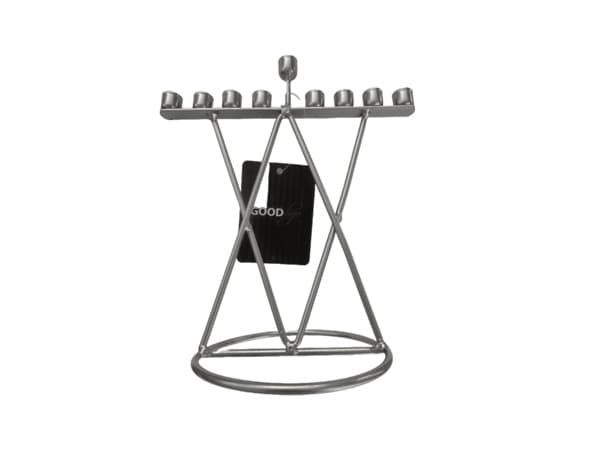 חהוכיה מהודרת ברזל צבע כסף