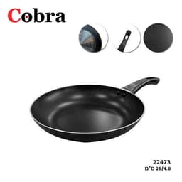 קוברה מחבת טפלון 26/4.8 סמ שחור