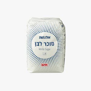 סוכר לבן 1 ק"ג אלומות
