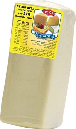 גבינת מוצרלה 21% יור