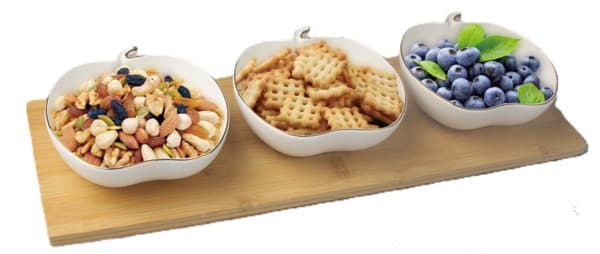 סט 4 קעריות פורצלן כ