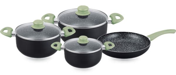 סט 3 סירים ומכסים פל