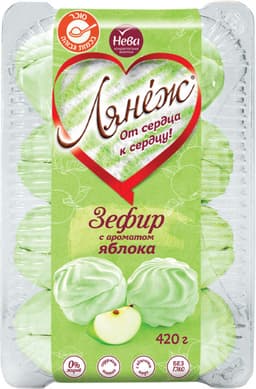 זפיר ותפוח 420 גרם NEVA