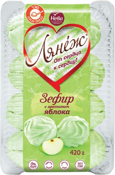 זפיר ותפוח 420 גרם NEVA