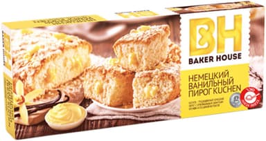 עוגה בטעם וניל בייקר חאוס 350 גר KUCHEN