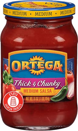 C&T סלסה מדיום אורטגה 453 גרם