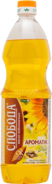 שמן חמניות לא מזוכך 1ליטר  SLOBODA