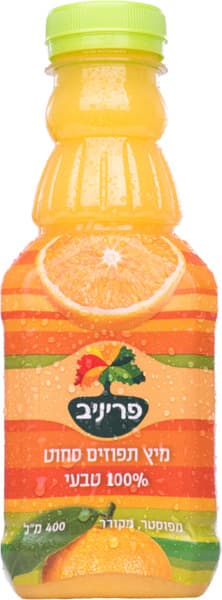 מיץ תפוזים פריניב 400 מל
