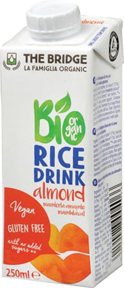 משקה אורז שקדים אורגני 250 מ"ל