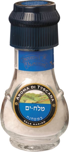 מלח ים במטחנה