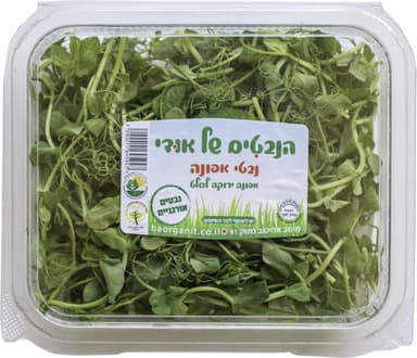 נבטי אפונה אורגניים