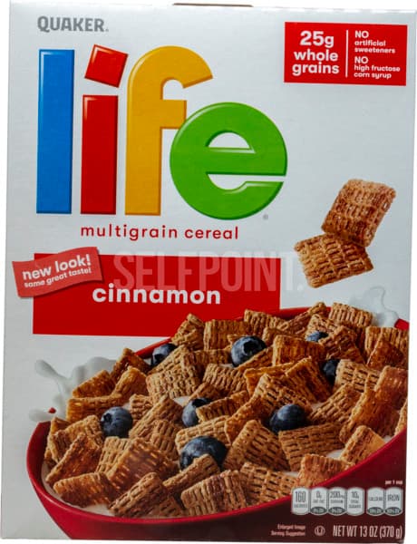 קויקר דגני בוקר לייף קינמון 370 גר'