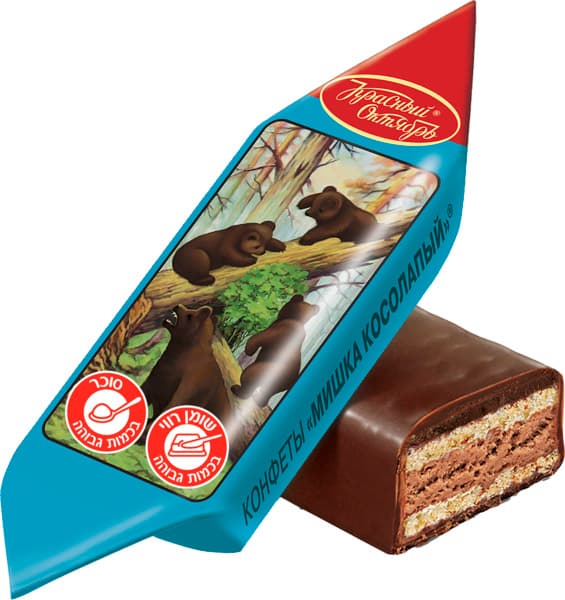 ממתק וופל מצופה מישקה קוס 200 גרם